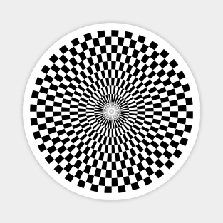 Mod Op Art Magnet